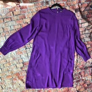 Eileen Fisher Vibrant Purple Dress